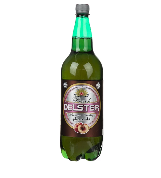 محصول نمونه تستی ماءالشعیر هلو دلستر 1.5 لیتر